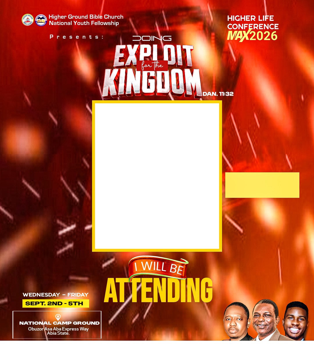 Higher Life Conference MAX 2026 attendance flyer